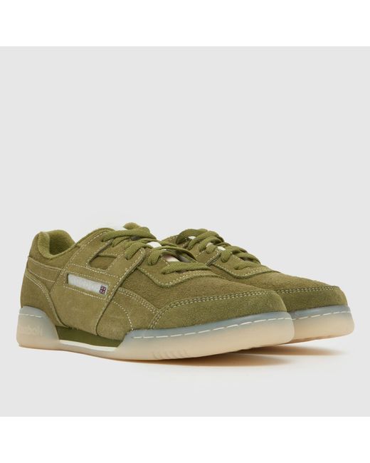 Reebok Green Workout Plus Trainers for men
