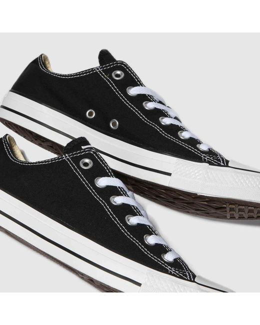 Converse Black All Star Ox Trainers for men