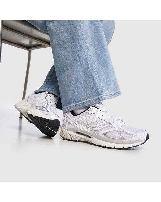Saucony White Guide 7 Trainers for men
