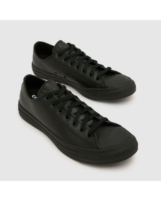 Converse Black All Star Mono Ox Trainers for men