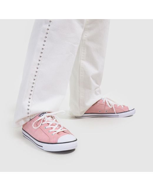 Converse Pink All Star Dainty Ox Trainers