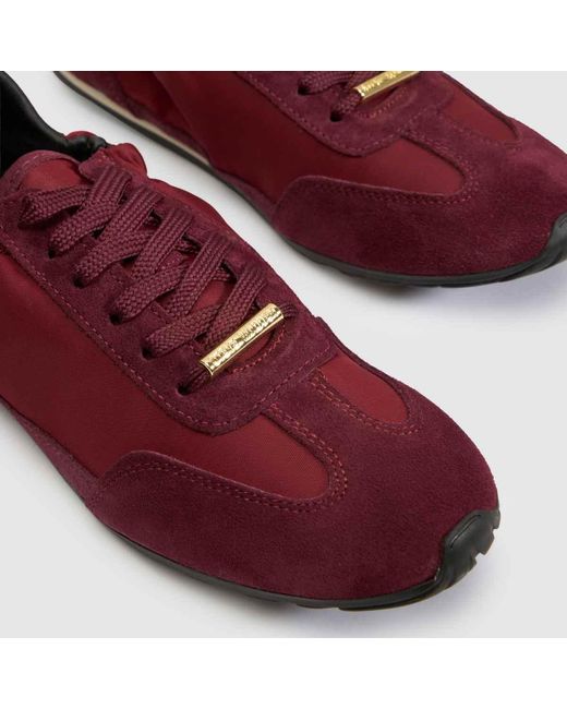 Steve Madden Red Bobby Trainers