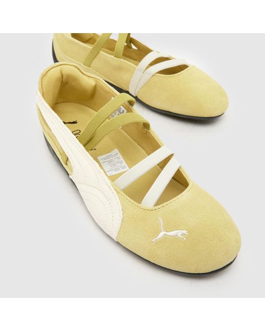 PUMA Metallic Speedcat Ballet Trainers