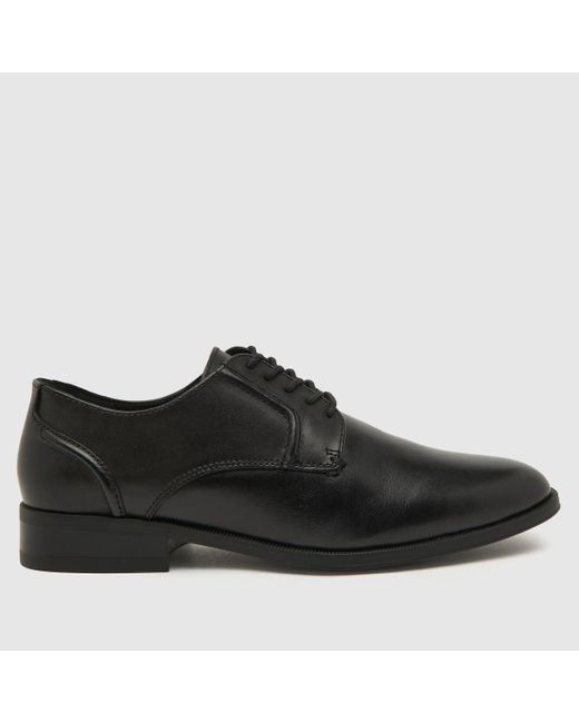 Schuh Black Reilly Leather Lace Shoes In for men