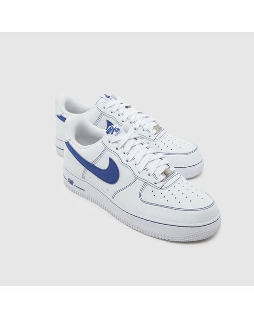 Nike Blue Air Force 1 Trainers for men