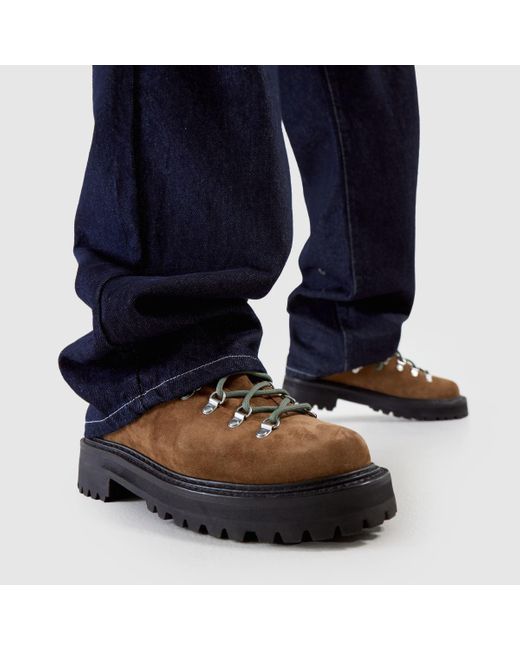 G.H.BASS Brown Mason Alpine Boots for men