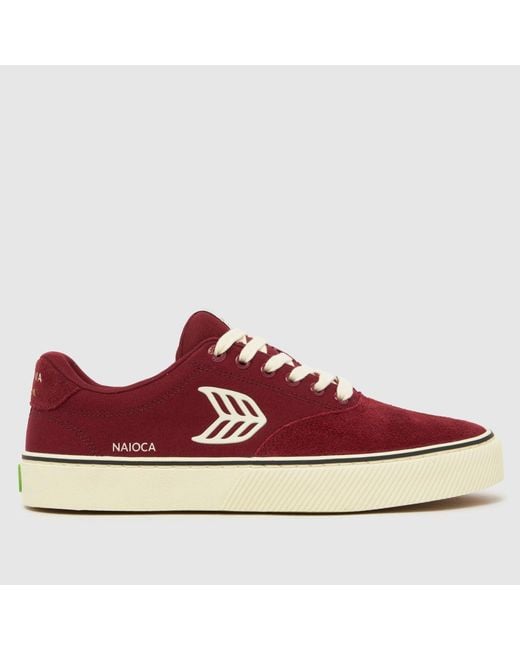 CARIUMA Red Naioca Trainers for men