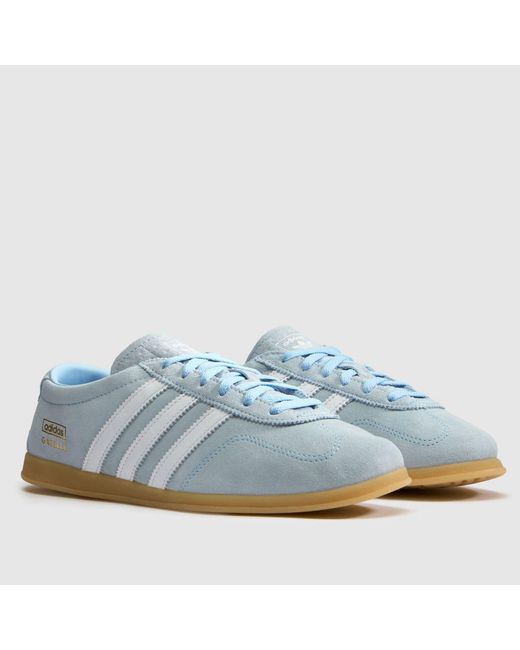 Adidas Blue Gazelle Lo Pro Trainers