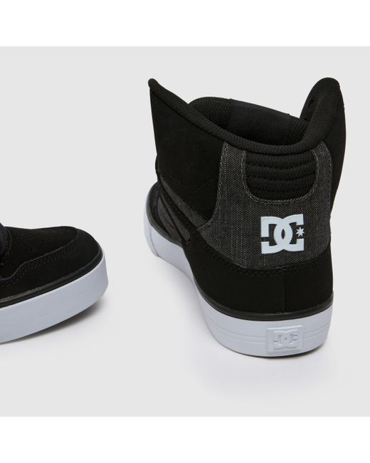 Dc Black Pure High-top Wc Trainers In for men
