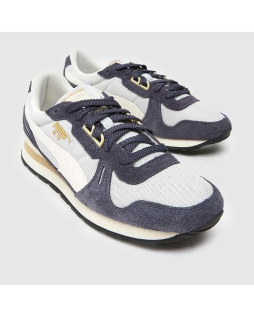 PUMA Blue Rx 737 Vintage Trainers for men