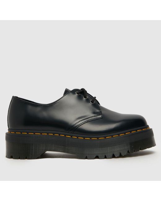 Dr. Martens Black 1461 Quad Shoe Shoes In for men