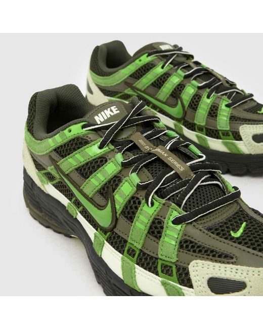 Nike Green P-6000 Trainers for men