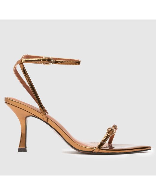 Schuh White Simba Pointed Toe High Heels