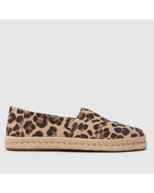 TOMS Brown Alpargata Rope 2.0 Flat Shoes