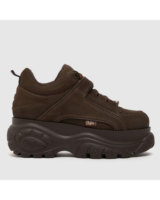 Buffalo Brown Classic Low Trainers In