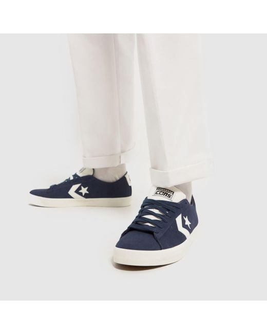 Converse Blue Pl Vulc Pro Trainers In for men