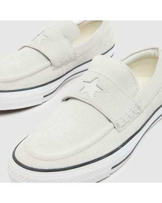 Converse White All Star Loafer Trainers for men