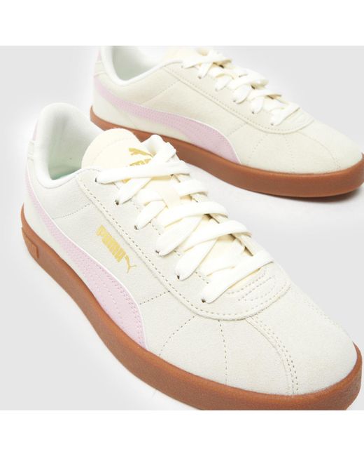 PUMA White Club Ii Trainers