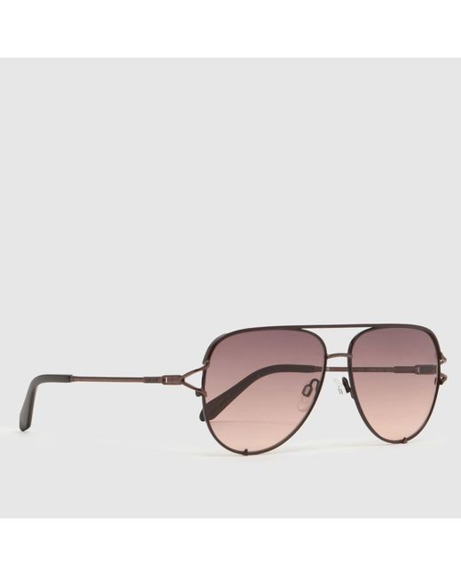 Quay Pink High Key Twist Sunglasses