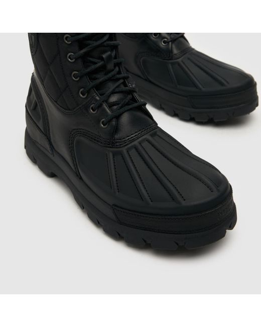 Polo Ralph Lauren Black Oslo High Boots In for men