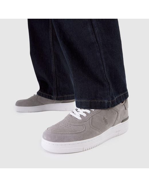 Polo Ralph Lauren Gray Masters Court Trainers for men