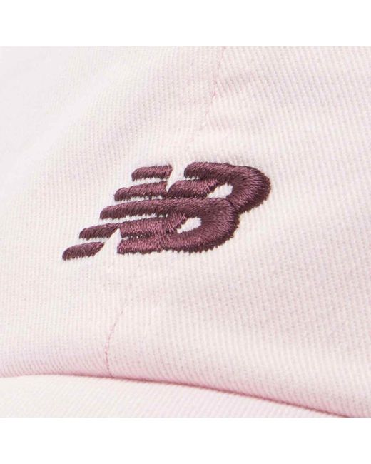 New Balance Pink 6 Panel Classic Cap V 2