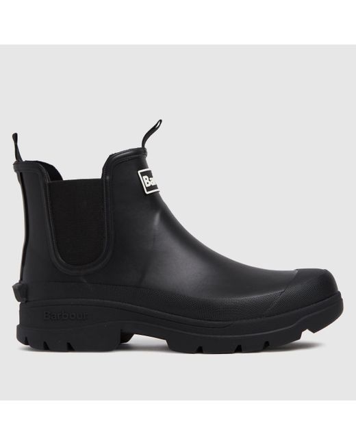 Barbour Black Nimbus Boots, Size: 9 (Eu 43) for men