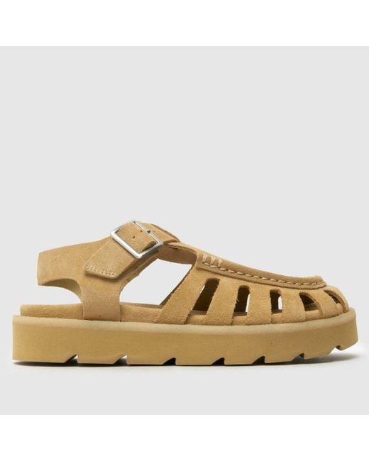 Clarks Metallic Meare Buckle Sandals