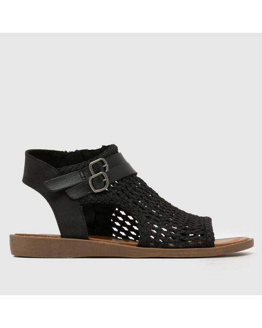 Blowfish Black Dream Woven Sandals