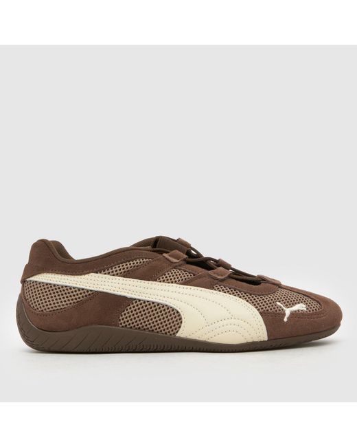 PUMA Brown Speedcat Go Trainers