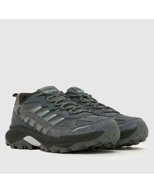 Merrell Gray Speed Strike 2 Trek Trainers for men