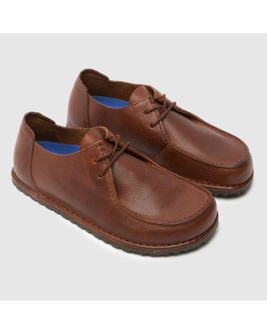 Birkenstock Brown Utti Lace Shoes for men