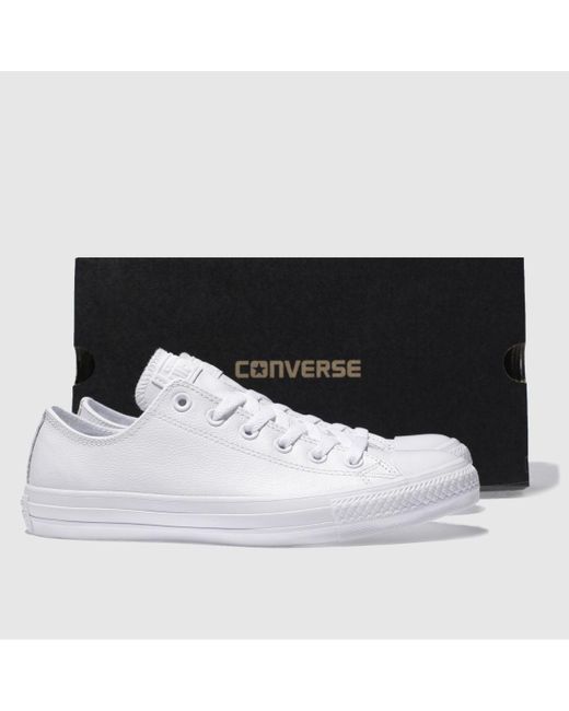 Converse White Chuck Taylor All Star Ox for men