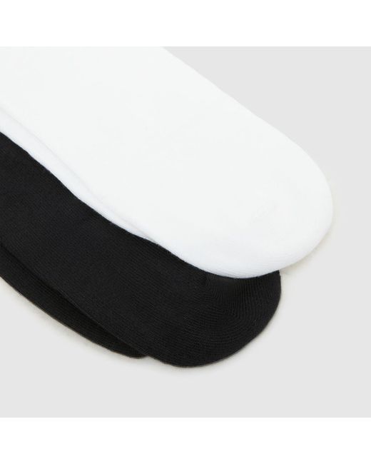 Ugg Black Quinlin Quarter Socks 2 Pack