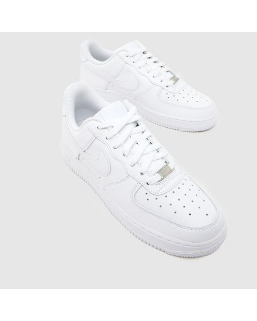 Nike White Air Force 1 Trainers