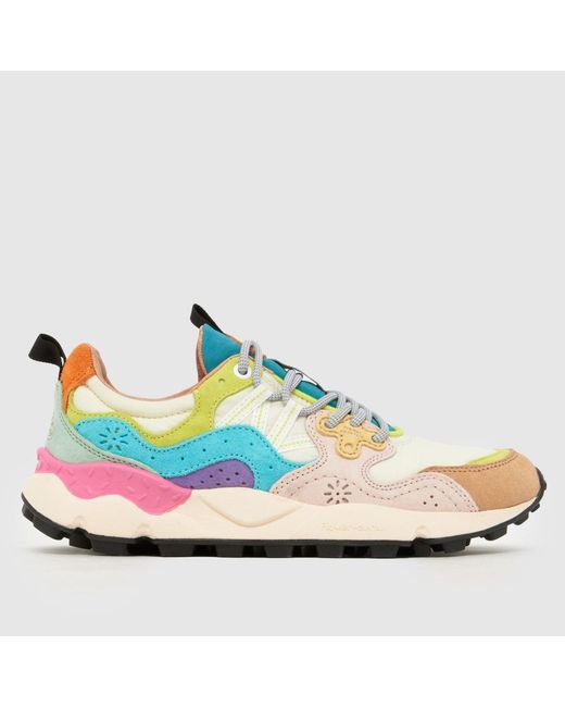 Flower Mountain Blue Yamano 3 Trainers
