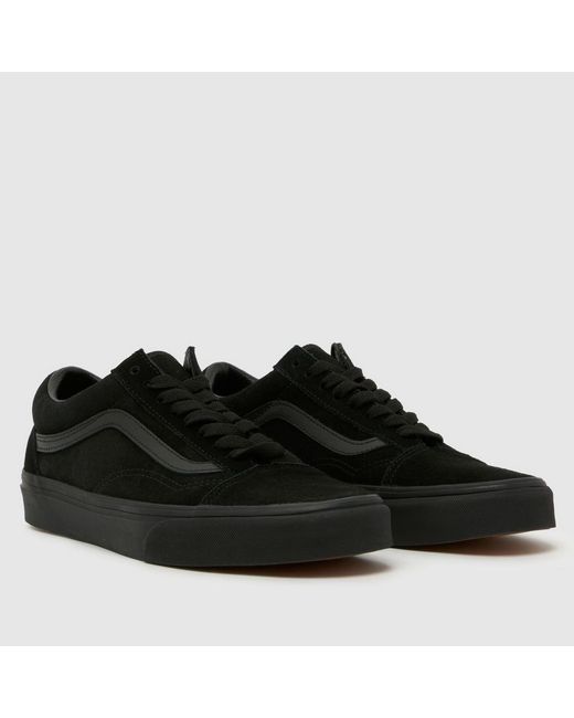 Vans Black Old Skool Trainers