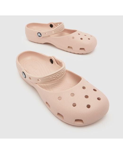 CROCSTM Pink Classic Ballet Sandals