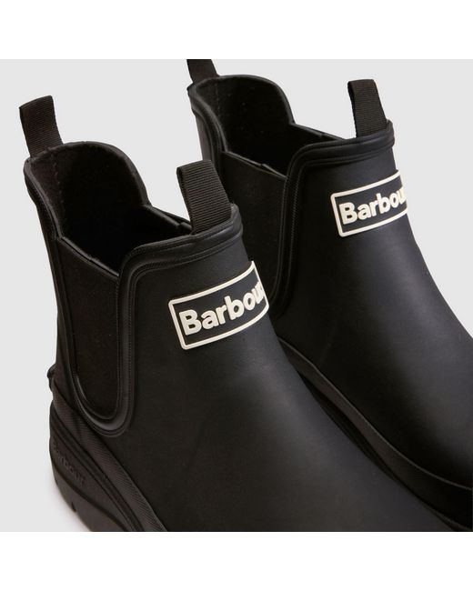 Barbour Black Nimbus Boots, Size: 9 (Eu 43) for men