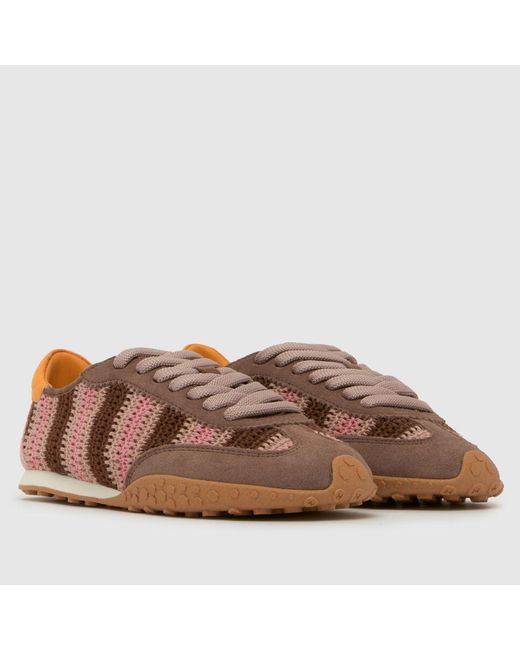 HOFF Brown Bridge Woven Trainers