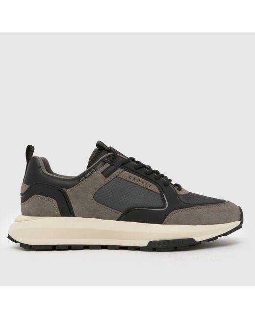Cruyff Brown Rayado Trainers for men