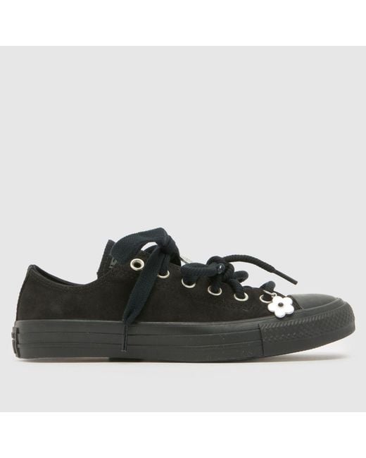 Converse Black All Star Ox Trainers