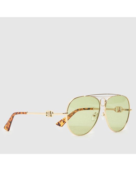 Le Specs Metallic Abracadabra Sunglasses