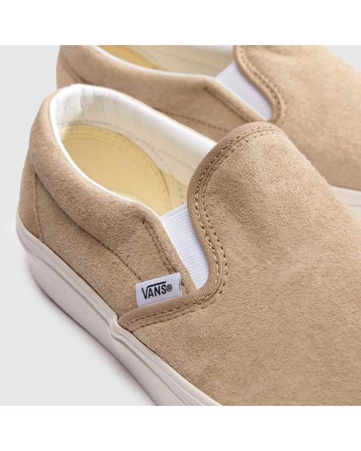 Vans Natural Classic Slip-On Trainers for men