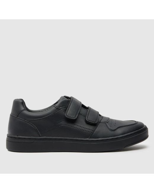 Schuh Black Wilder Strap Trainers In for men