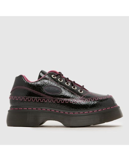 Dr. Martens Black Buzz Flats