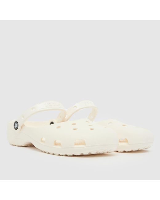 CROCSTM Natural Classic Ballet Sandals