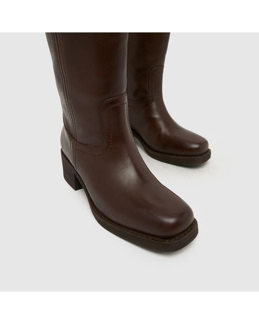 Schuh Brown Damari Pull On Boots