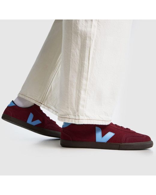 Veja Red Volley Trainers