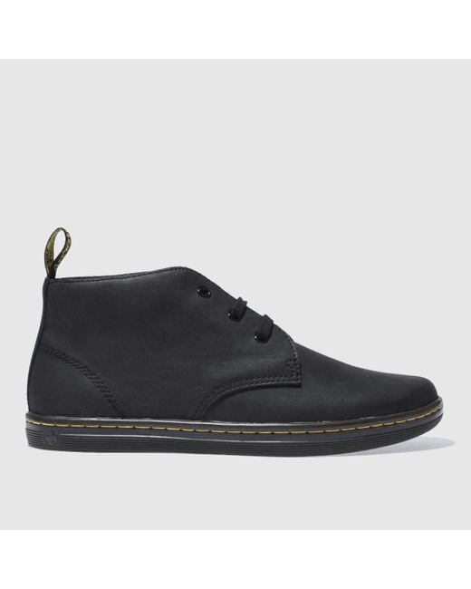 Dr. Martens Black Will Desert Boots for men